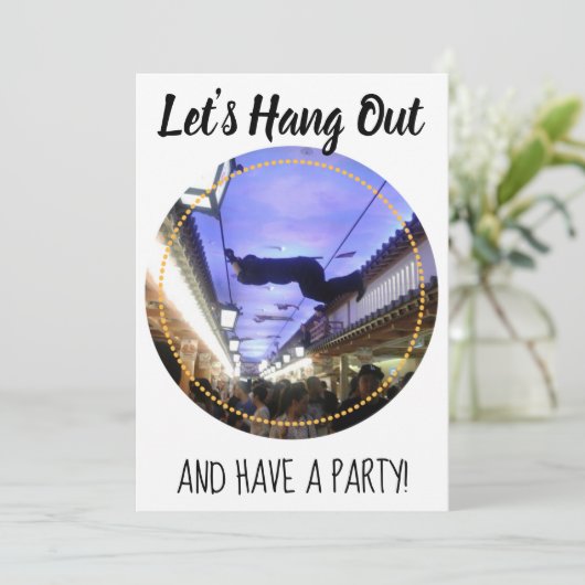 外に出ようつるよ 招待状 (スタンド正面)