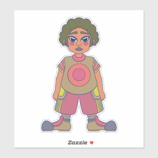 外に出よう シール (シート)