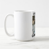 外に出るとガールフレンドの写真がカスタムある コーヒーマグカップ (左)