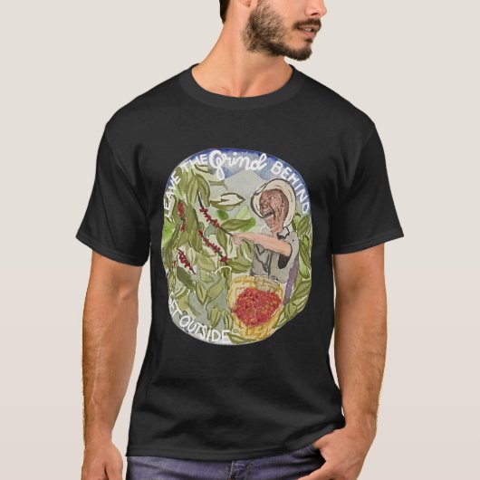 外に出る自然 Tシャツ (正面)