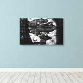 外に出る キャンバスプリント (インサイチュ (ウッドフロア))