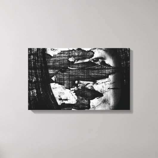 外に出る キャンバスプリント (正面)