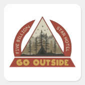 外に出る スクエアシール (正面)