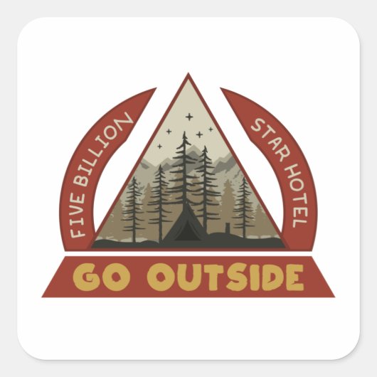 外に出る スクエアシール (正面)