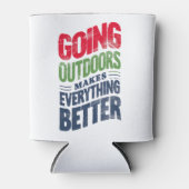 外に出れば万事好都合だ 缶クーラー (正面)