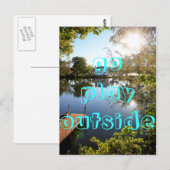 外に出遊る ポストカード (正面/裏面)