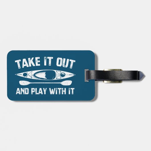 外に持ち出し遊てカヤックで ラゲッジタグ (裏面横)