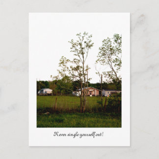 外に独身の出るな！ ポストカード