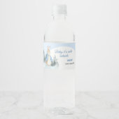 外のウサギのアーチは寒い ペットボトルラベル (正面)