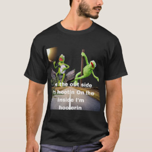 外のカーミットフーチンとホラーリン Tシャツ