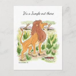 外のジャングルのポストカードだ ポストカード