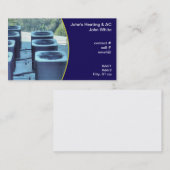 外のヒートポンプのグループ 名刺 (正面/裏面)