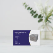 外のヒートポンプ 名刺 (スタンド正面)