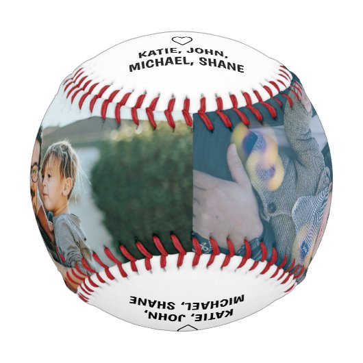 外の地と父の日にあなたを愛しなさい 野球ボール (正面)