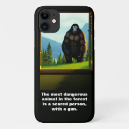 外の大きな足 iPhone 11 ケース