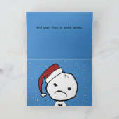 外の天気は恐ろしいカードだ シーズンカード (内部)