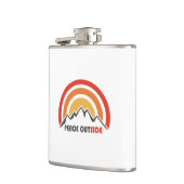 外の平和 フラスク (左)