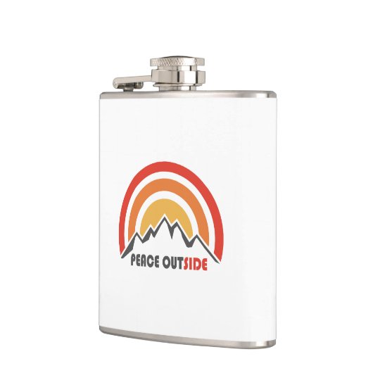 外の平和 フラスク (左)