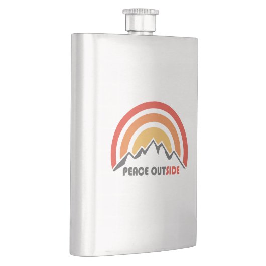 外の平和 フラスク (右)