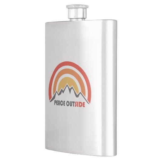 外の平和 フラスク (左)