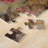 外の庭 ジグソーパズル (側面)