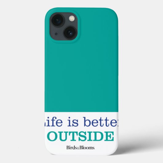 外の方が人生は好い Case-Mate iPhoneケース (裏面)