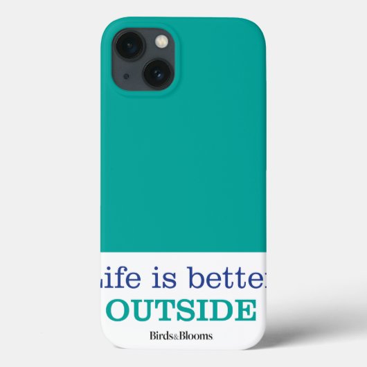 外の方が人生は好い Case-Mate iPhoneケース (裏面)