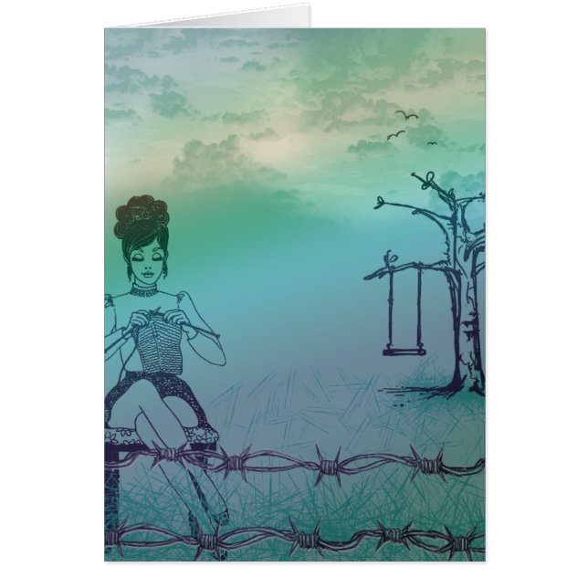 外の編むCard2 (正面)