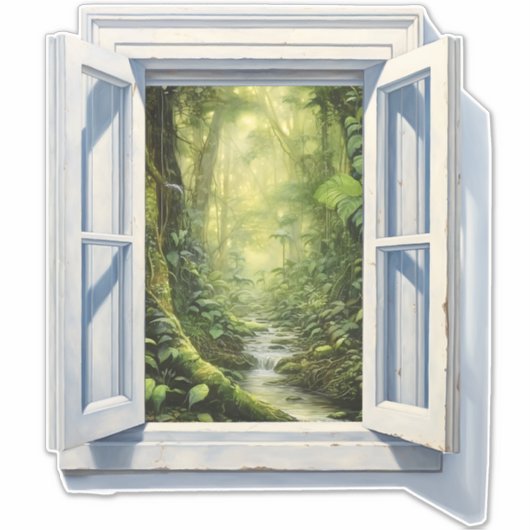 外はジャングルだ！ シール (正面)