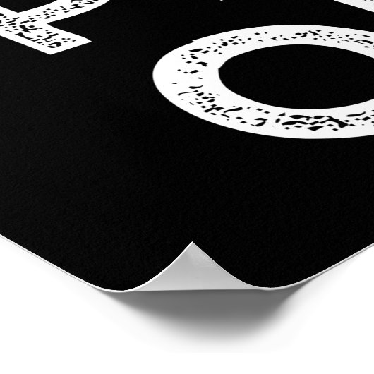 外は人が多すぎる ポスター (角)