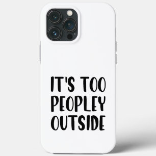外は人が多すぎる iPhone 13 PRO MAXケース