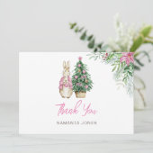 外は冷たいベビーサンキューカード 招待状 (スタンド正面)