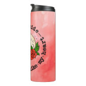 外は冷たい、私のハートのように タンブラー (回転右)