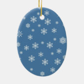 外は寒い セラミックオーナメント (裏面)