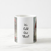 外は寒い#2 コーヒーマグカップ (中央)