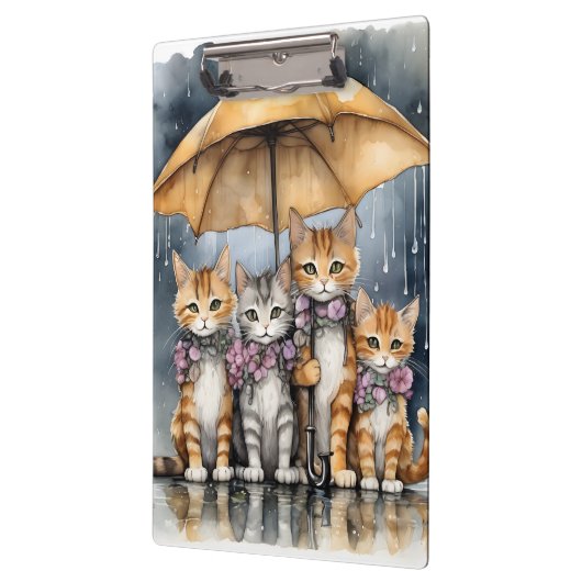 外は雨が降っていたので、母猫はhと呼んだ クリップボード (左)