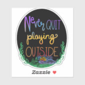 外やめ遊のシール シール (シート)