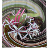 外を覗いて…..... シャワーカーテン (正面)