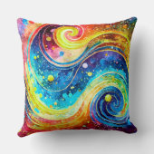 外エレガントモダン空デザイン クッション (裏面)