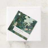 外エレガント素朴国熱帯雨林結婚の フェイバータグ (インサイチュ)