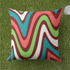 外エレガント面模様 アウトドアクッション