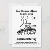 外ケータリング漫画デザインカード シーズンカード (正面)