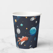 外パーソナライズされた域誕生日 紙コップ (裏面)