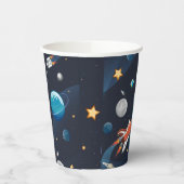 外パーソナライズされた域誕生日 紙コップ (左)