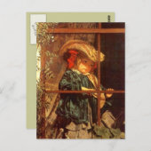 外ビクトリアンへ行きたいヴィンテージ ポストカード (正面/裏面)