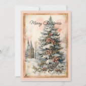 外ビクトリアン飾聖降誕樹教会 シーズンカード (正面)