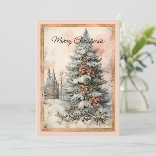 外ビクトリアン飾聖降誕樹教会 シーズンカード (スタンド正面)