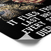 外フラグは風から飛んでそれを移動（Ba上） ポスター (角)