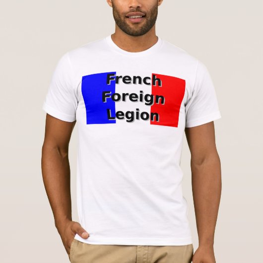 外フランスの軍団 Tシャツ (正面)