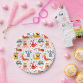 外フレンドリー宇宙の怪物 ペーパープレート (パーティー)